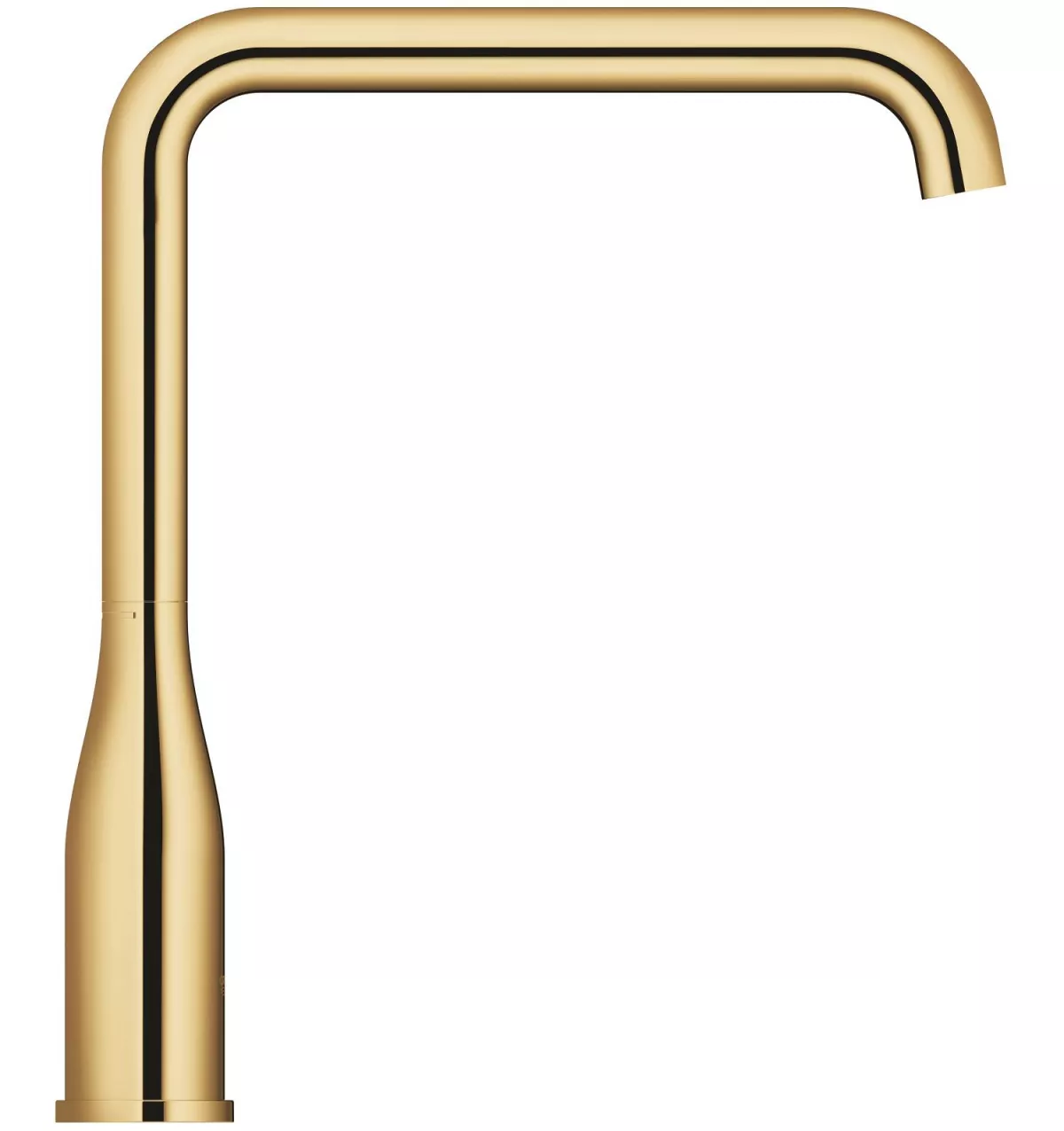 Baterie bucatarie Grohe 30505GL0, Essence, 3/8'', inalta, tip L, lucios, auriu