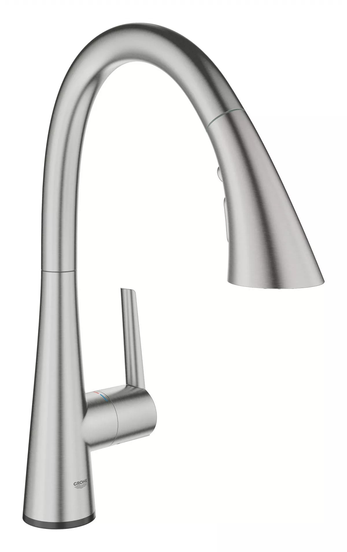 Baterie bucatarie Grohe Zedra Touch, inalta, tip C, dus, …