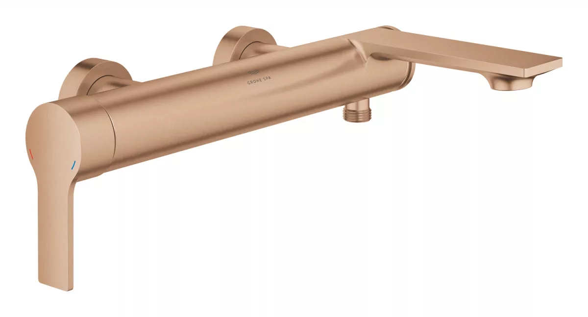 Baterie cada Grohe 32826DL1, Allure, aparenta, diverter, mat, cupru