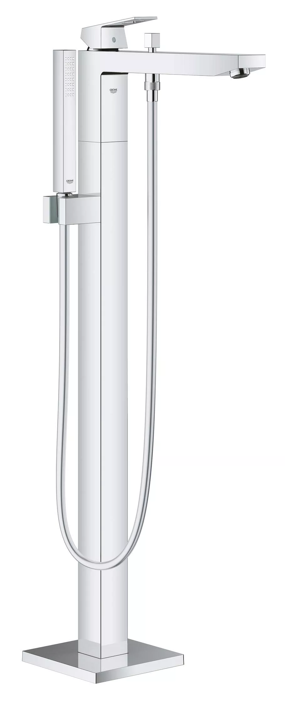 Baterie cada Grohe Eurocube 23672001, 1/2'', pe podea, se…