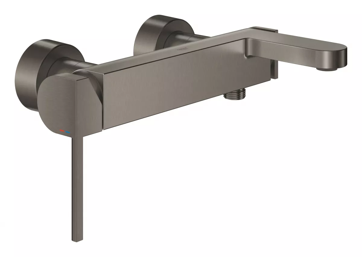 Baterie cada Grohe 33553AL3, Plus, 1/2'', cartus ceramic, diverter, mat, grafit