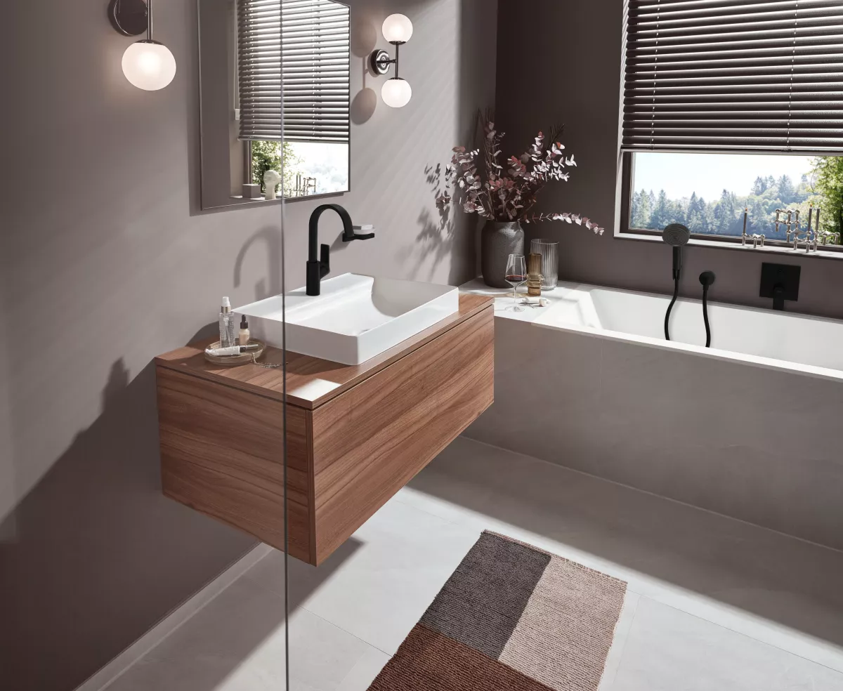 Baterie cada Hansgrohe Vernis 75415670, 1/2'', incastrata…
