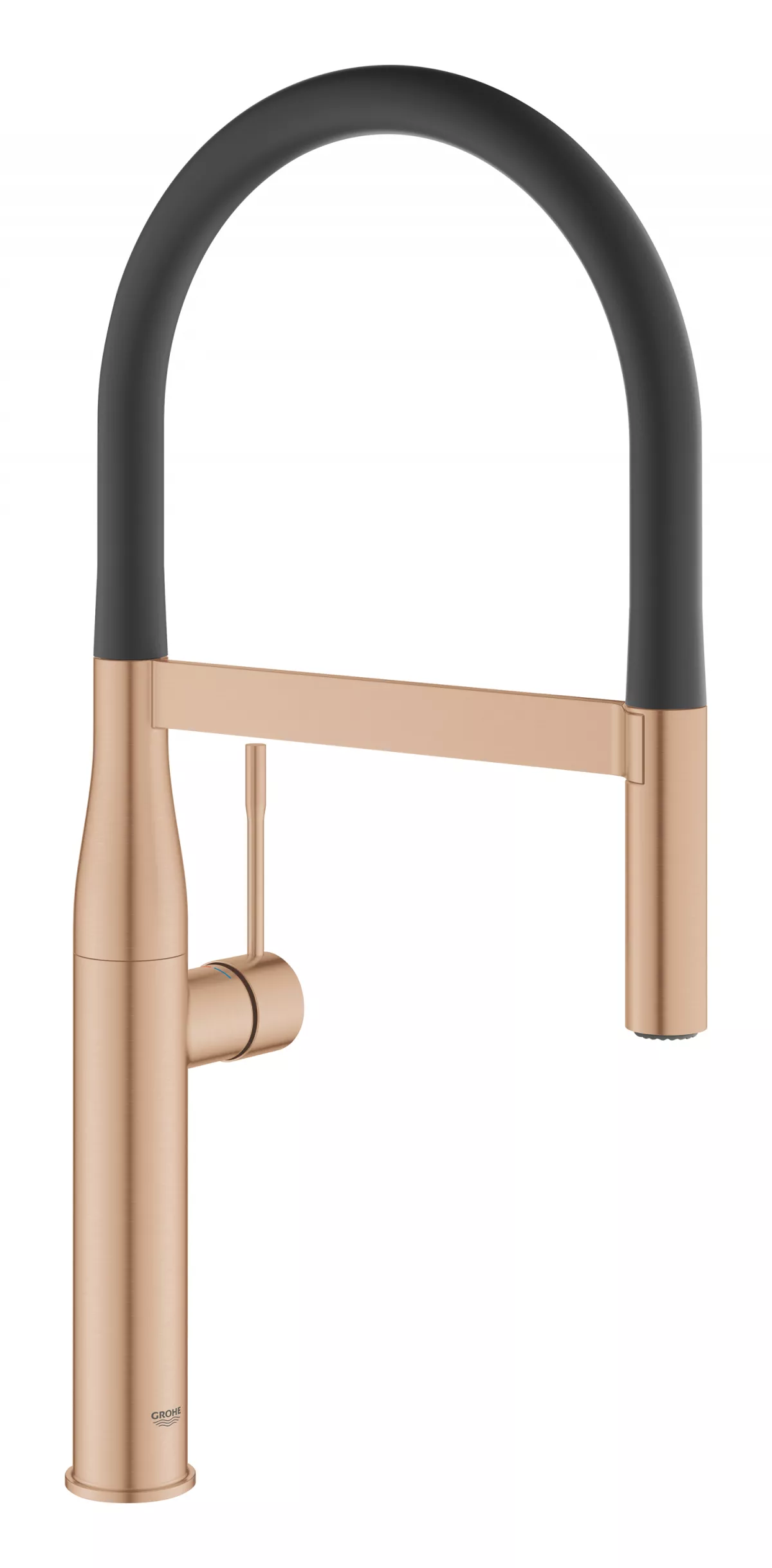 Baterie de bucatarie Grohe 30294DL0, Essence, 3/8'', Tip C, dus, pipa, mat, cupru