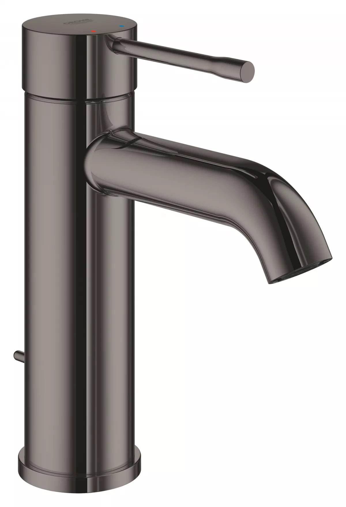 Baterie lavoar Grohe 24171A01, Essence, 3/8'', marimea S, ventil, lucios, grafit