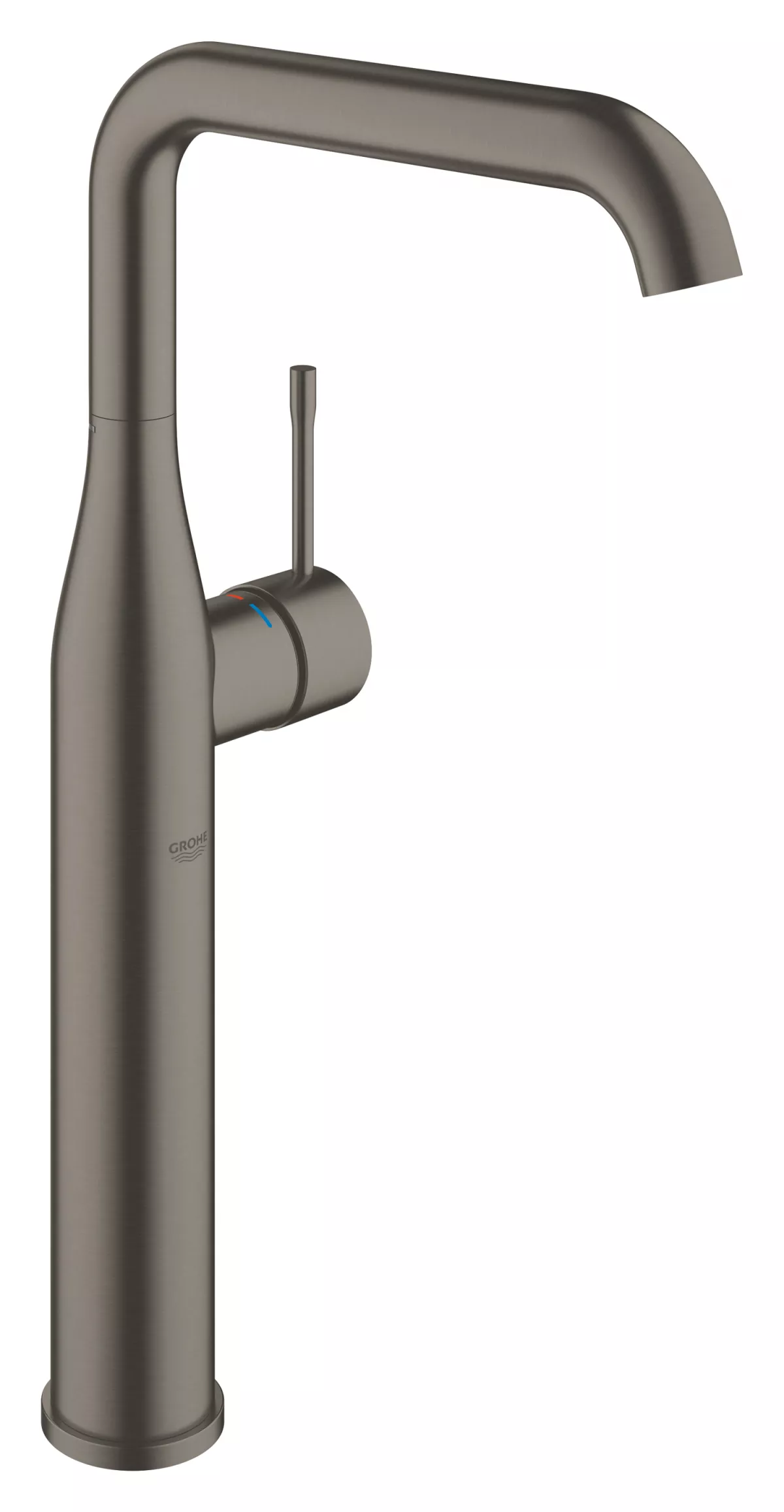 Baterie lavoar Grohe 32901AL1, Essence, 3/8'', marimea XL, pivotanta, mat, grafit