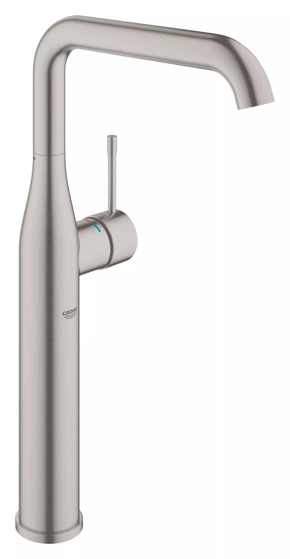 Baterie lavoar Grohe 24170DC1, Essence, XL, 364 mm, pivotanta, mat, otel satinat