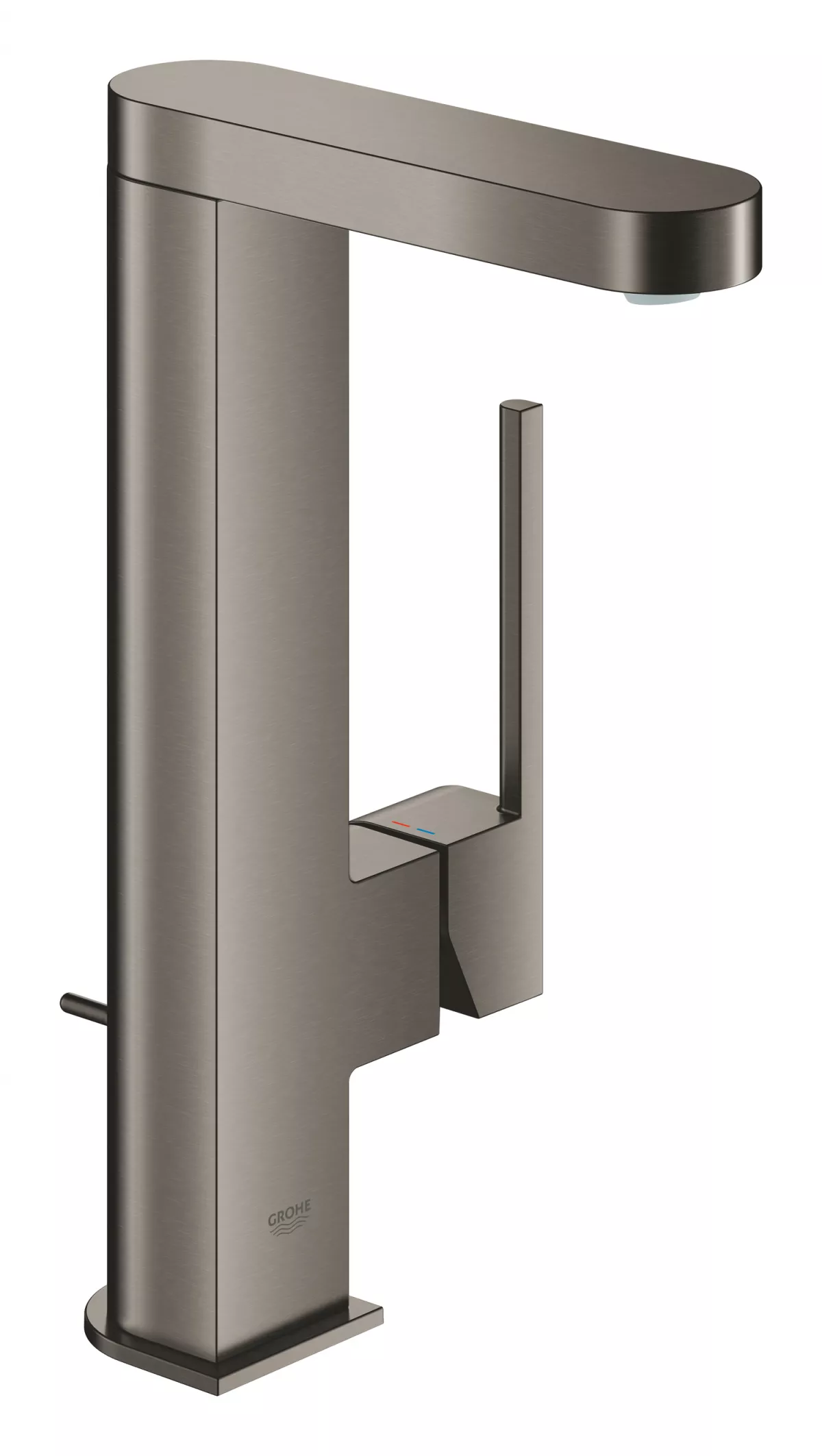 Baterie lavoar Grohe 23851AL3, Plus, 3/8'', L, 253 mm, ventil, mat, grafit