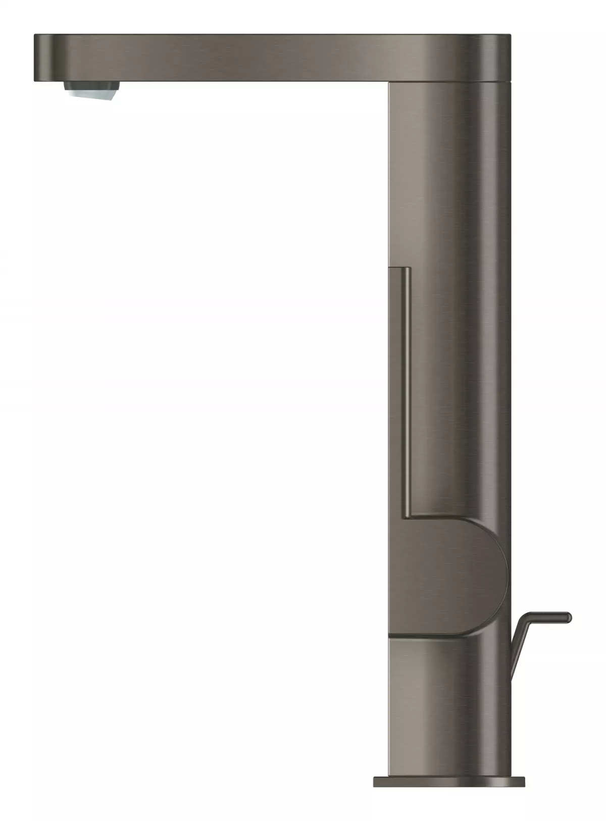 Baterie lavoar Grohe 23851AL3, Plus, 3/8'', L, 253 mm, ventil, mat, grafit