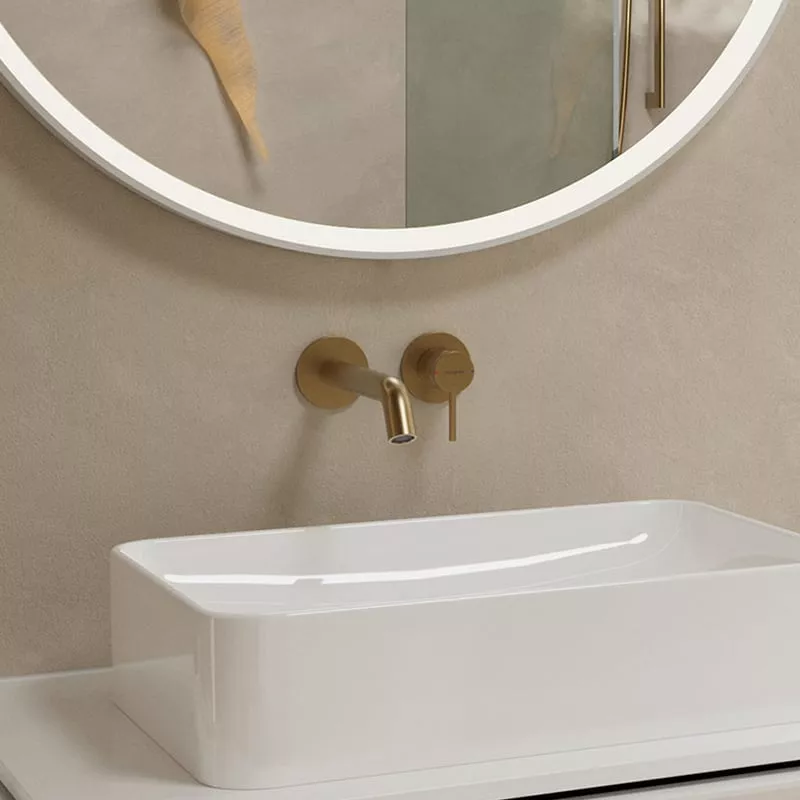 Baterie lavoar Hansgrohe Tecturis S, pe perete, 175 mm, n…