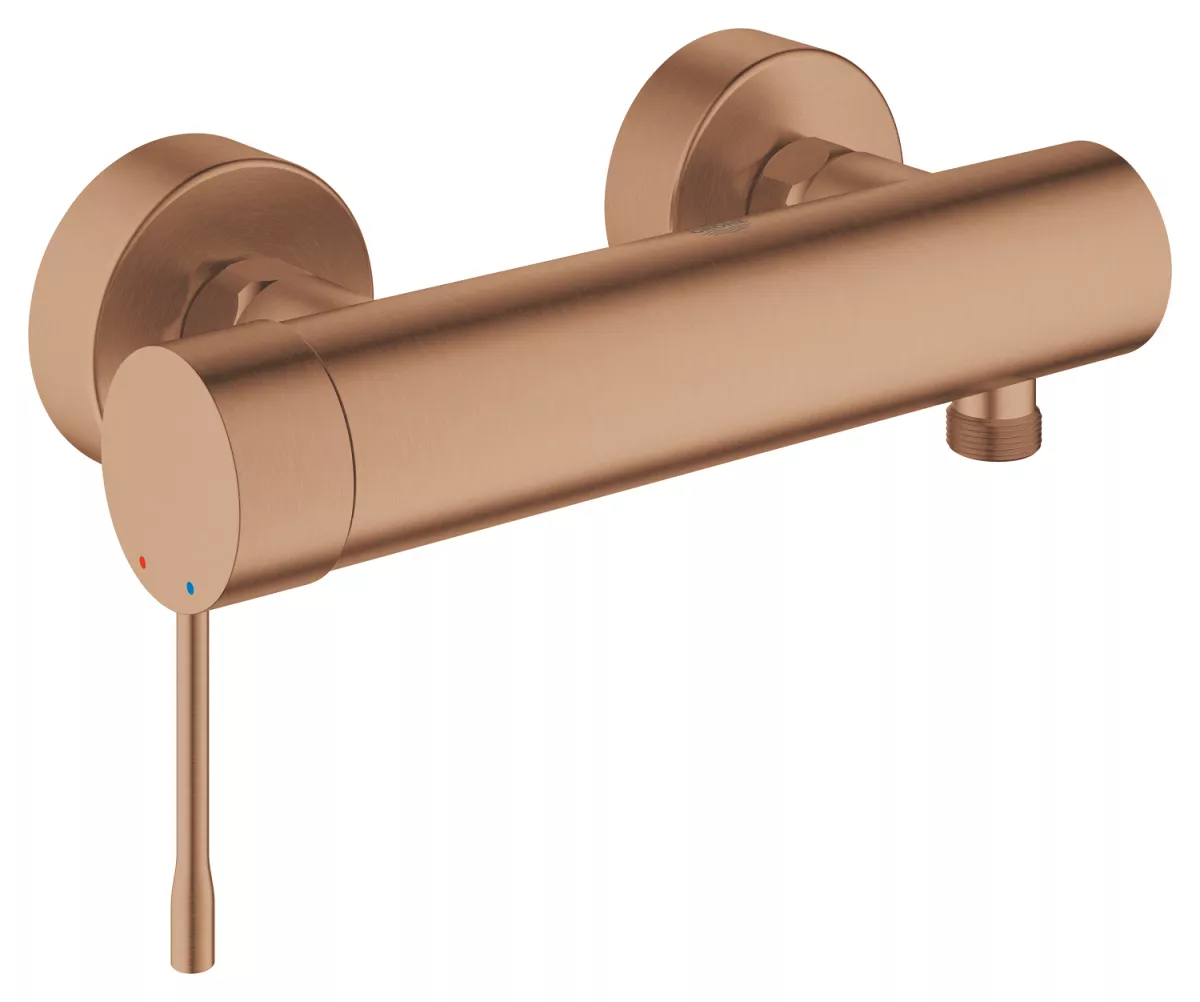 Baterie de dus Grohe 33636DL1, Essence, 1/2'', aparenta, mat, cupru