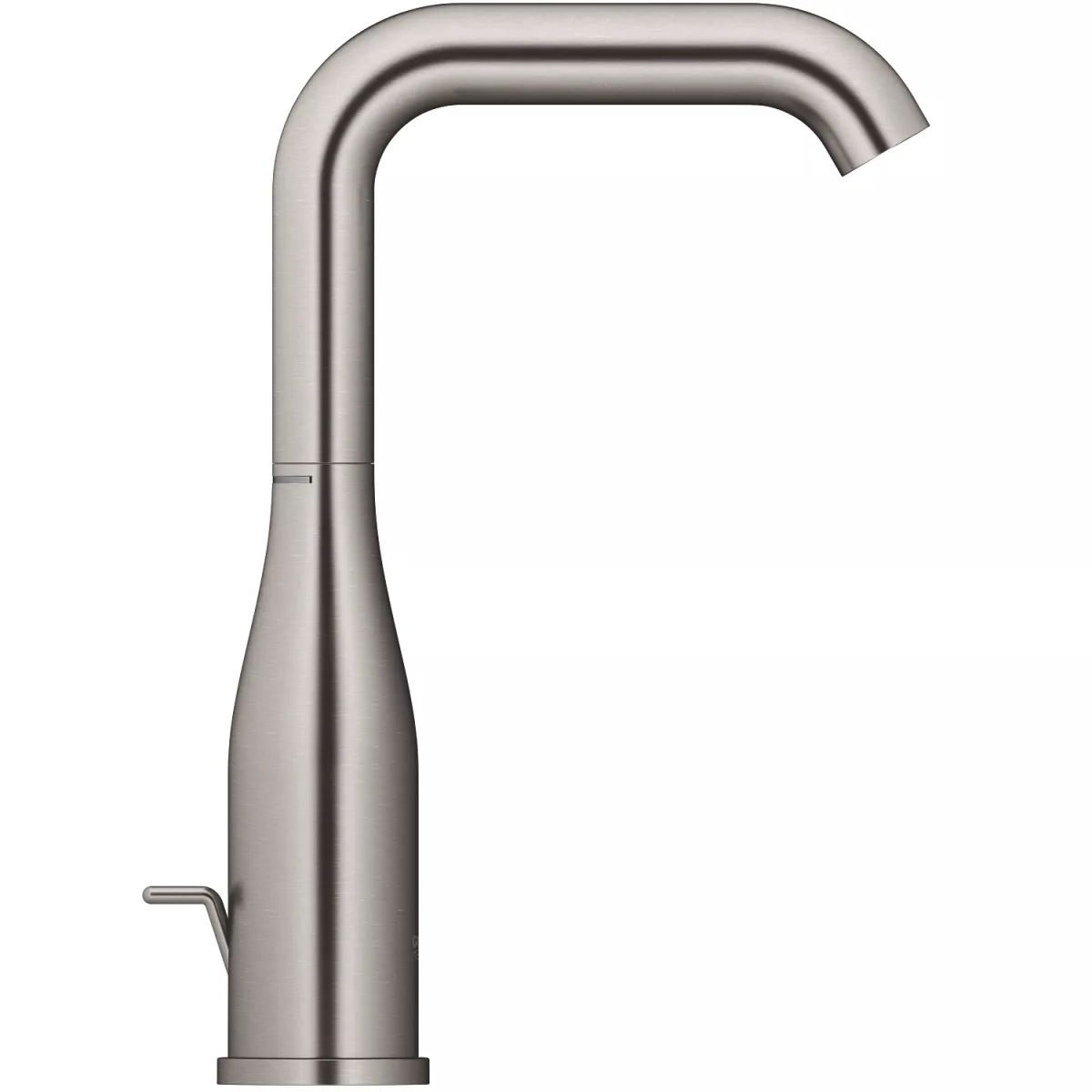 Baterie lavoar Grohe 32628AL1, Essence, 3/8'', L, 244 mm, pivotanta, ventil, mat, grafit