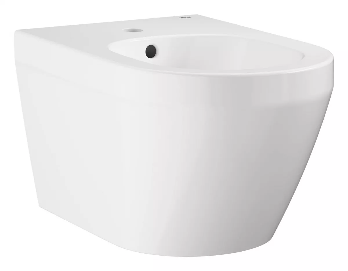 Bideu Grohe 102487SH00, Euro Ceramic, pe perete, alb