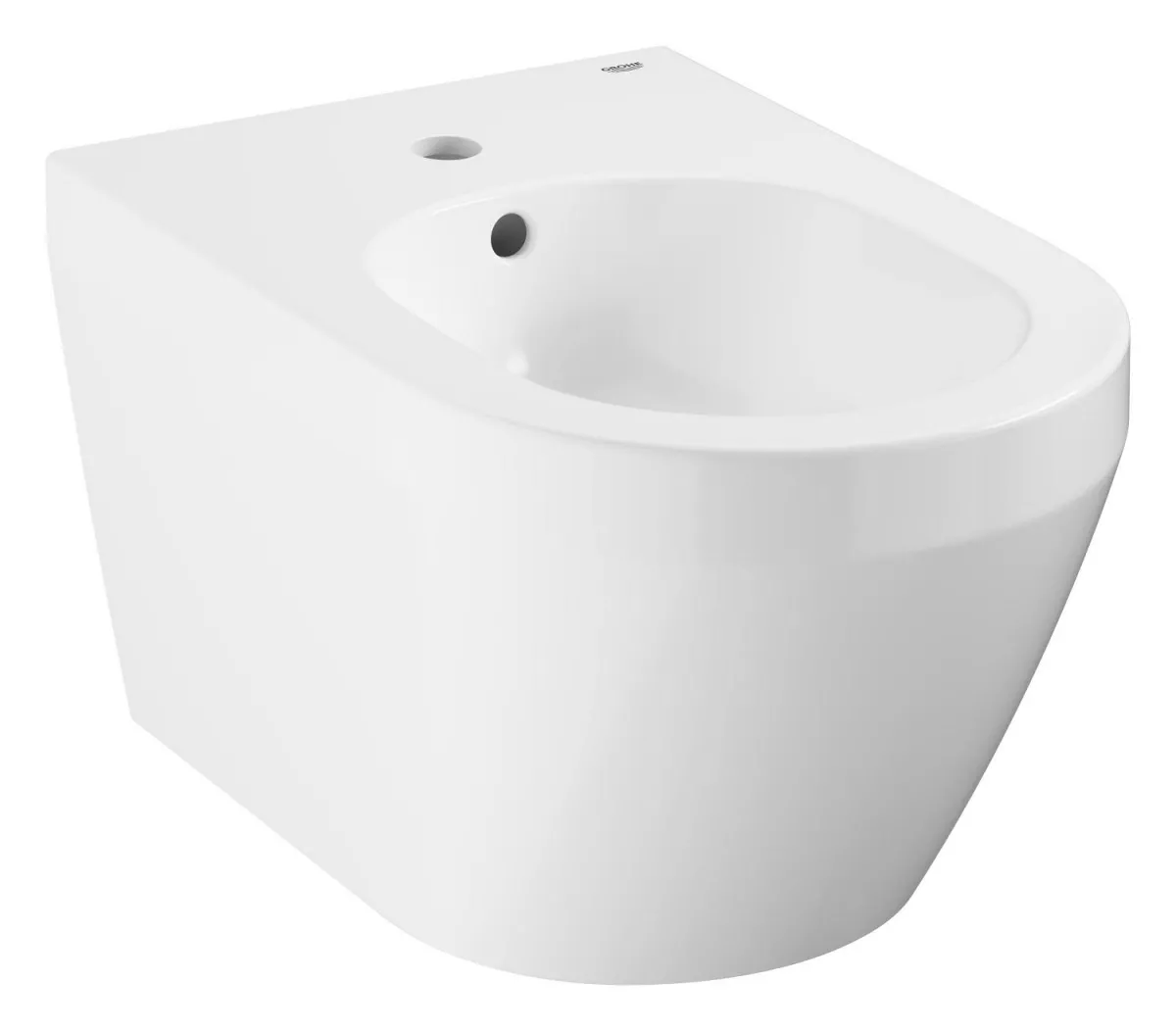 Bideu Grohe 102487SH00, Euro Ceramic, pe perete, alb