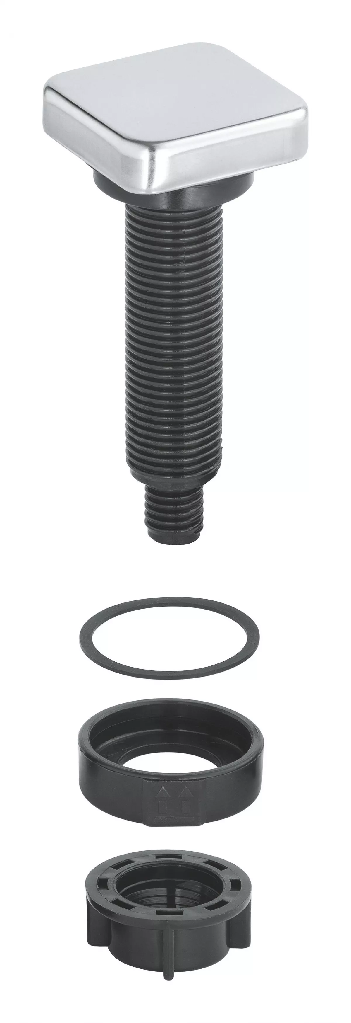 Buton evacuare automata Grohe 42586SD0, pentru chiuvete bucatarie, compatibil K500 / K700, ABS, crom
