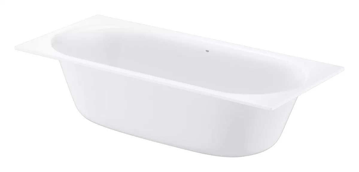 Cada din ceramica Grohe 3962000H, Essence, incastrata, 180 x 80 x 45 cm, preaplin, cadru otel, fara set instalare, alb