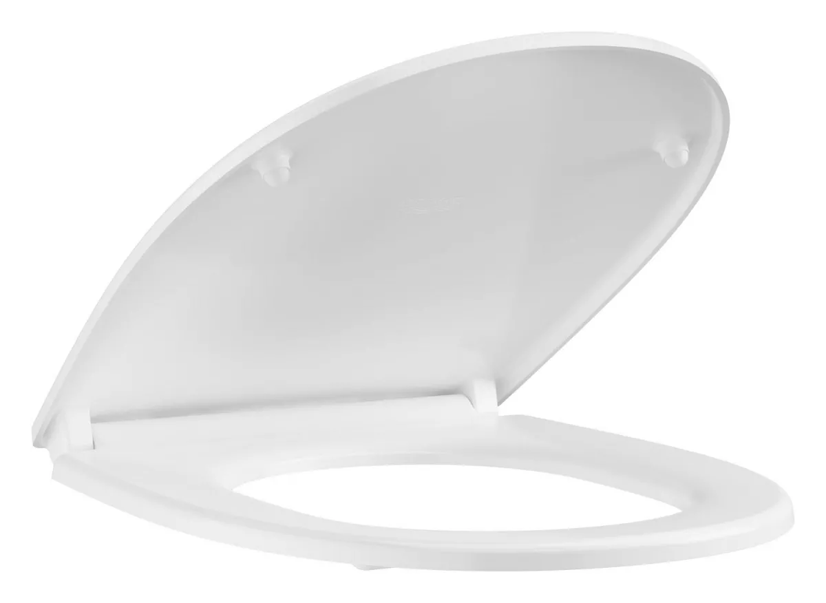 Capac WC Grohe 112947SH00, Bau Ceramic, Slim, datasare rapida, alb