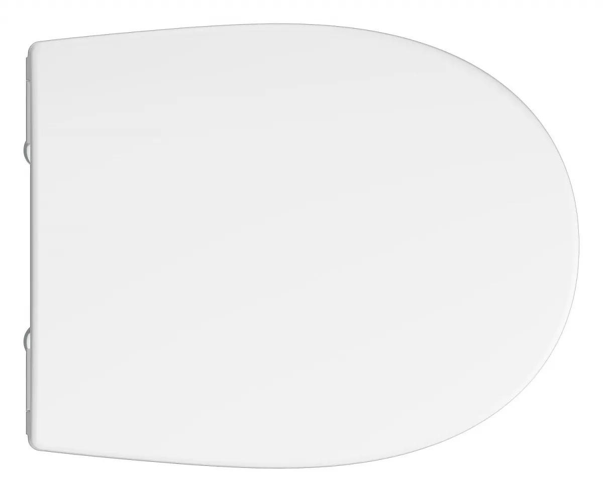 Capac WC Grohe 112946SH00, Bau Ceramic, SoftClose, Slim, datasare rapida, alb
