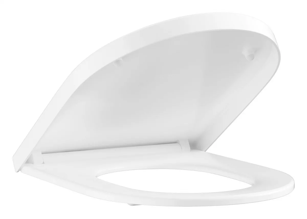 Capac WC Grohe 102501SH00, Euro Ceramic, SoftClose, alb