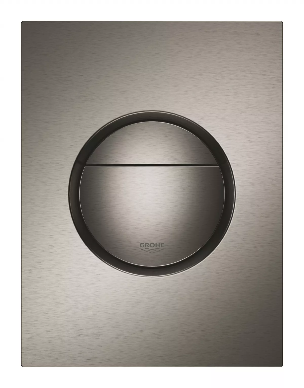 Clapeta actionare Grohe 37601AL0, Nova, S, dubla, 130 x 172 mm, verticala, ABS, mat, grafit