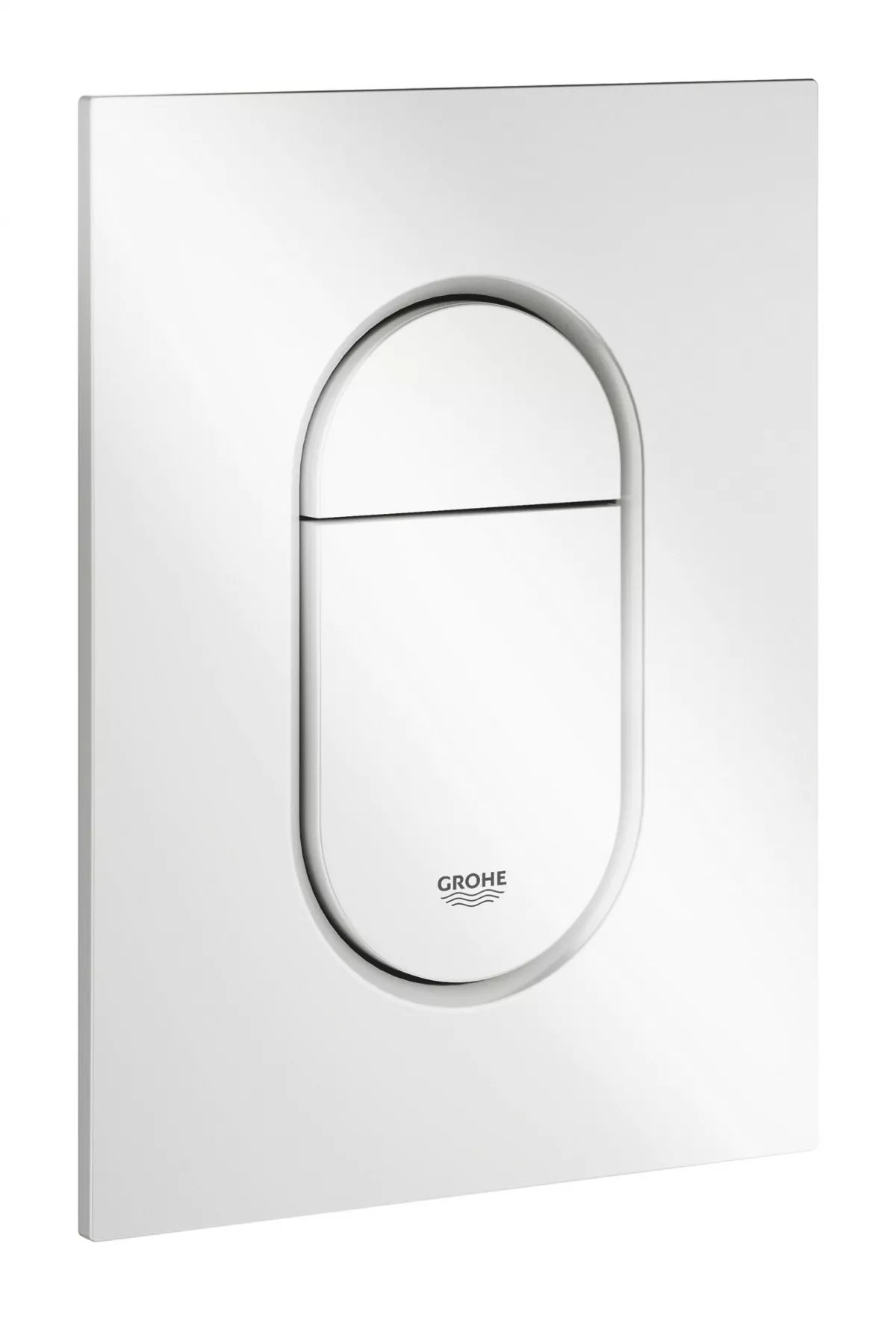 Clapeta WC Grohe 37624SH0, Arena Cosmo, S, 130 x 172 mm, verticala, plastic, mat, alb