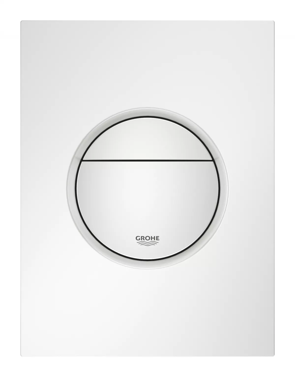Clapeta WC Grohe 37601SH0, Nova Cosmo S, dubla, verticala, 172 x 130 mm, ABS, alb