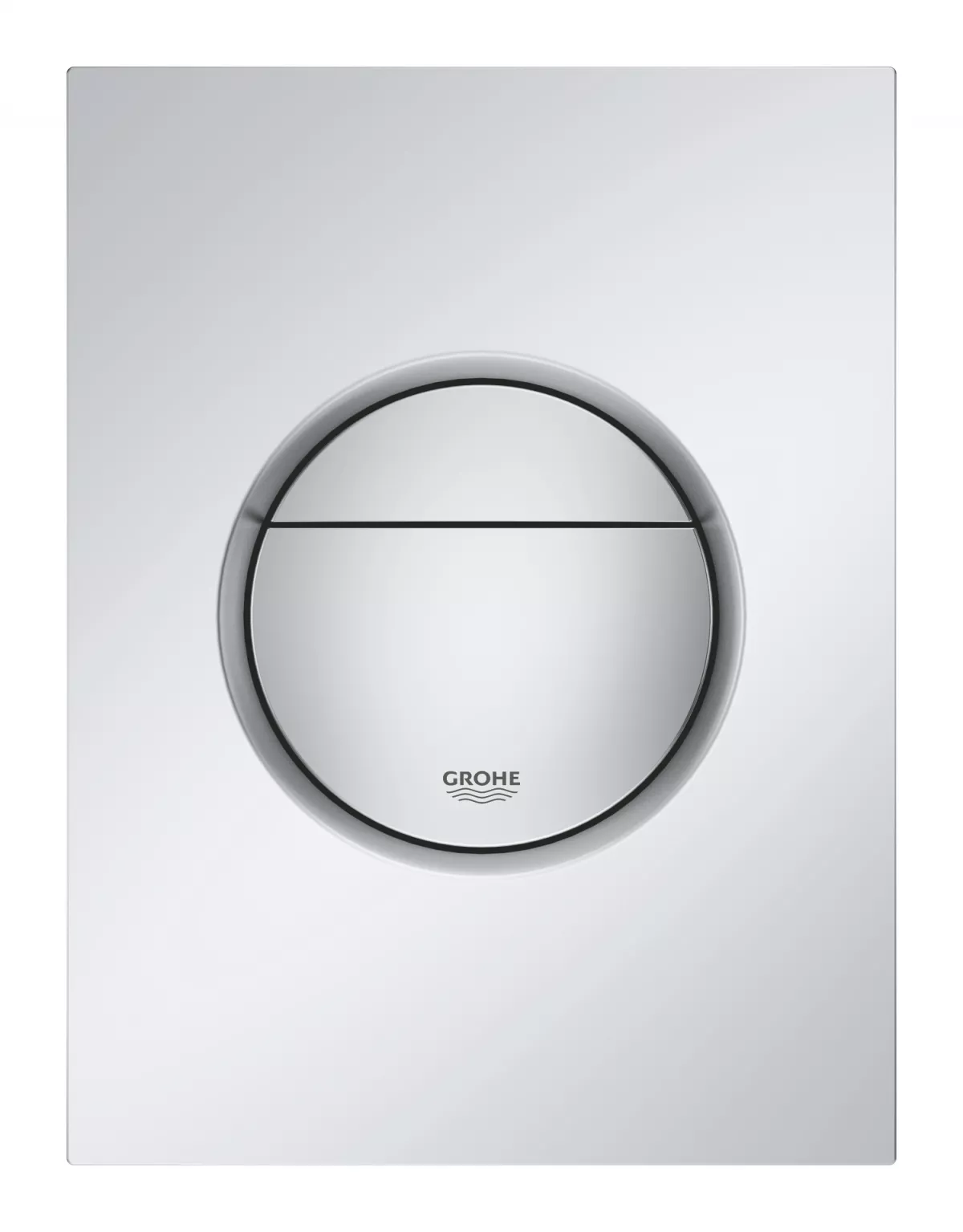 Clapeta WC Grohe 37601P00, Nova Cosmo S, dubla, verticala, 172 x 130 mm, ABS, mat, crom