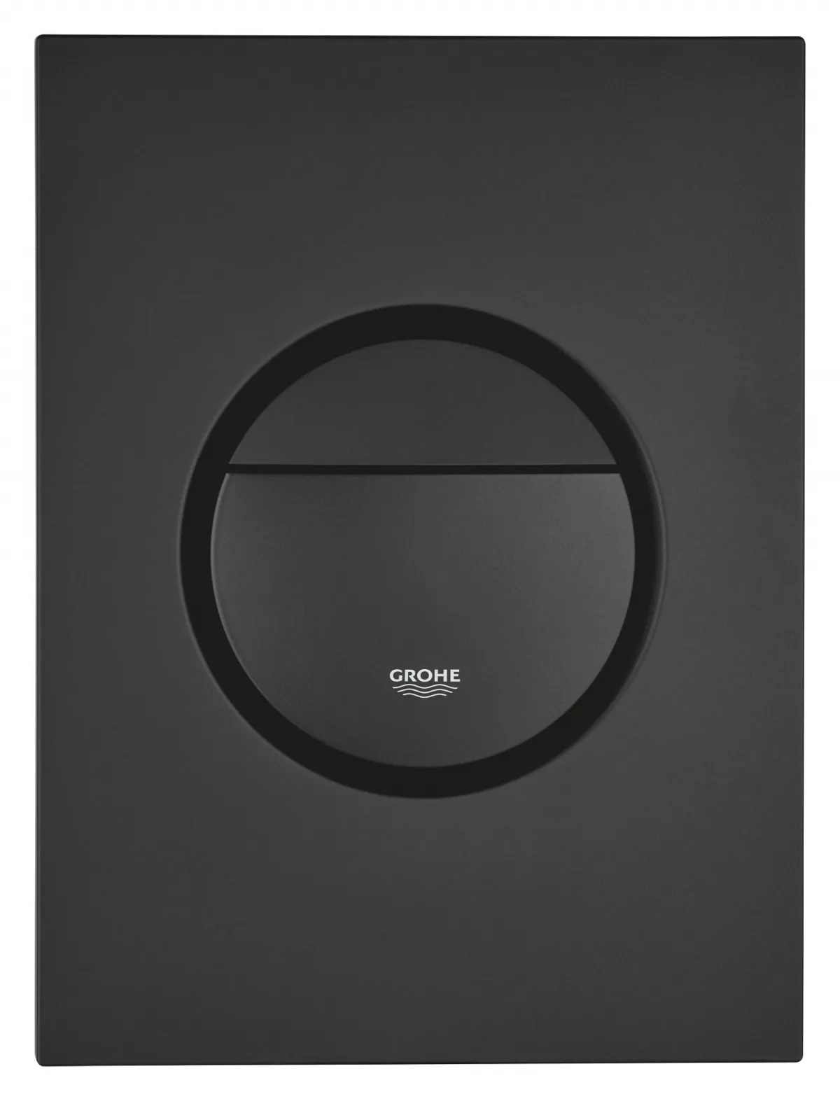 Clapeta WC Grohe 37601KF0, Nova Cosmo S, dubla, verticala, 172 x 130 mm, ABS, mat, negru