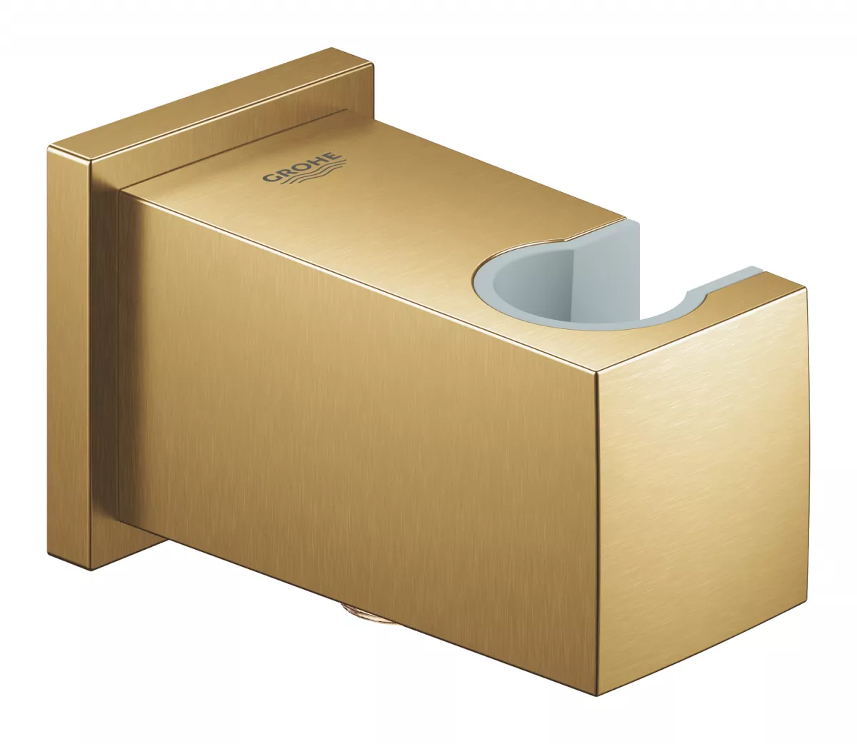 Cot de iesire Grohe 26370GN0, Euphoria Cube, 1/2'' x 1/2'', suport para, mat, auriu