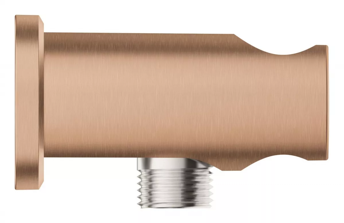 Cot iesire dus Grohe 26658DL0, Rainshower, 1/2'' x 1/2'', suport para, mat, cupru
