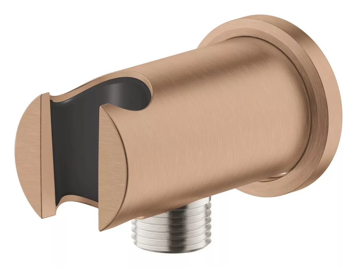 Cot iesire dus Grohe 26658DL0, Rainshower, 1/2'' x 1/2'', suport para, mat, cupru