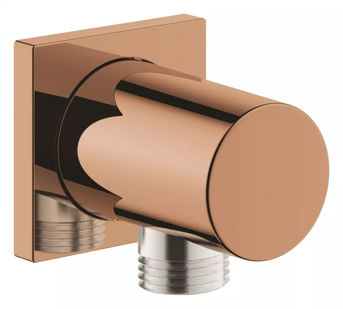 Cot iesire dus Grohe 27076DA0, Rainshower Cube, 1/2'' x 1/2'', lucios, cupru