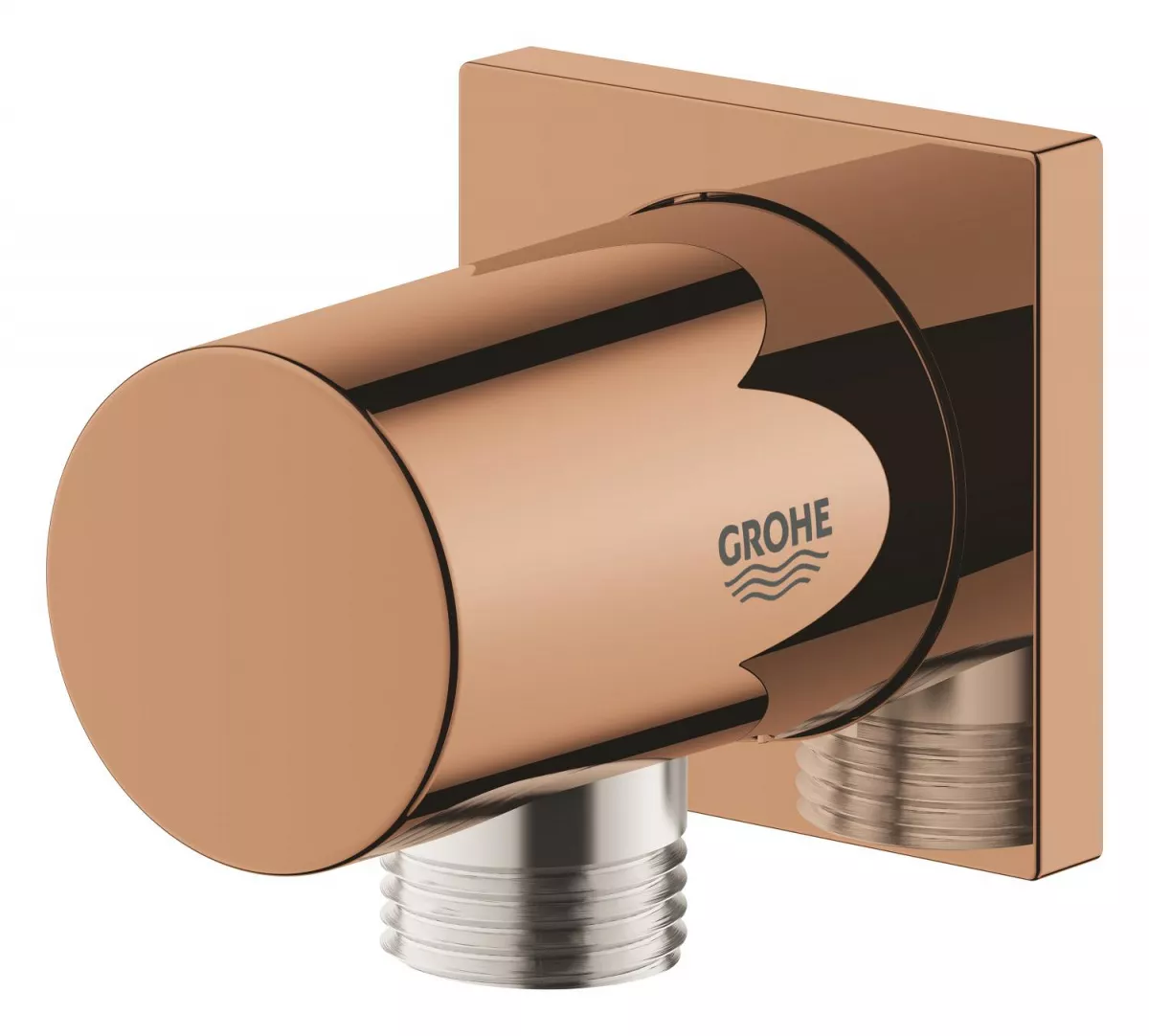 Cot iesire dus Grohe 27076DA0, Rainshower Cube, 1/2'' x 1/2'', lucios, cupru