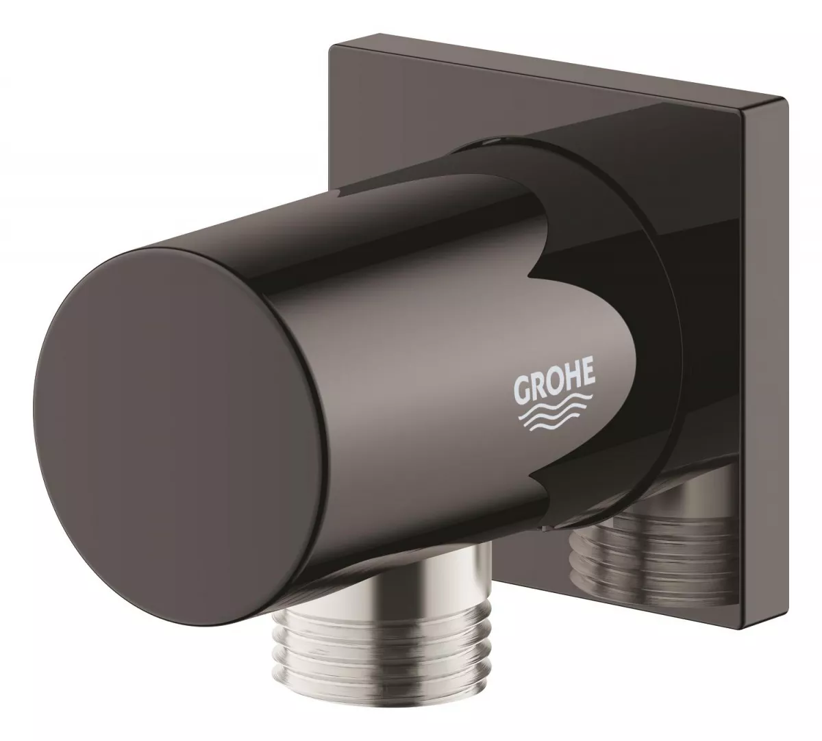 Cot iesire dus Grohe 27076A00, Rainshower Cube, 1/2'' x 1/2'', lucios, grafit