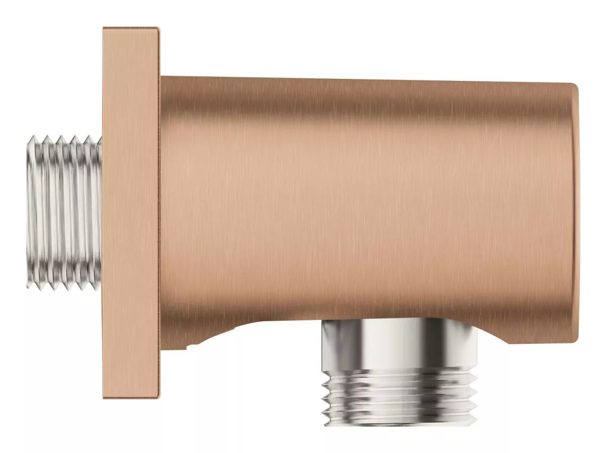 Cot iesire dus Grohe 27076DL0, Rainshower Cube, 1/2'' x 1/2'', mat, cupru