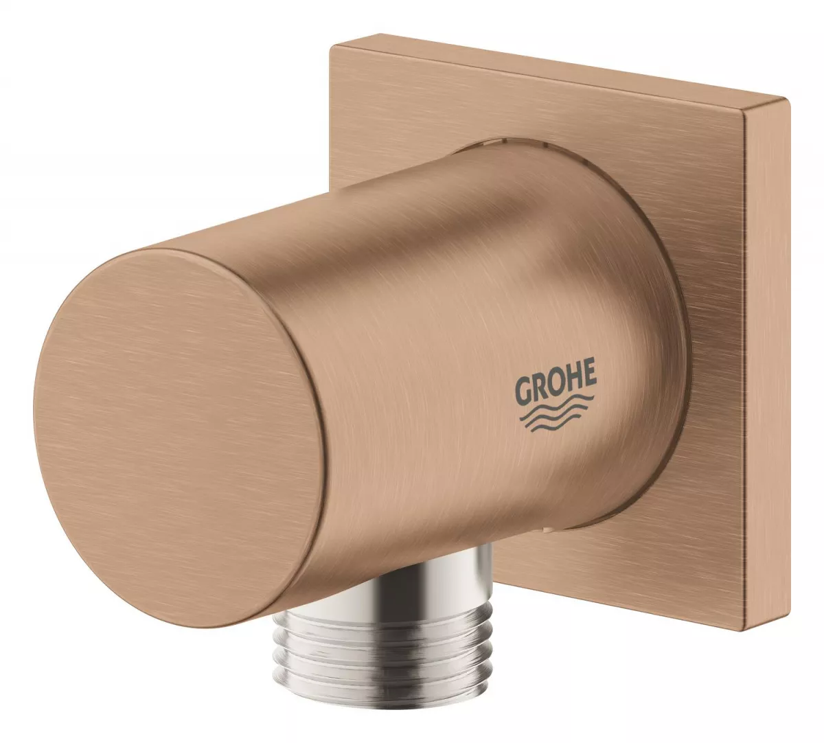 Cot iesire dus Grohe 27076DL0, Rainshower Cube, 1/2'' x 1/2'', mat, cupru