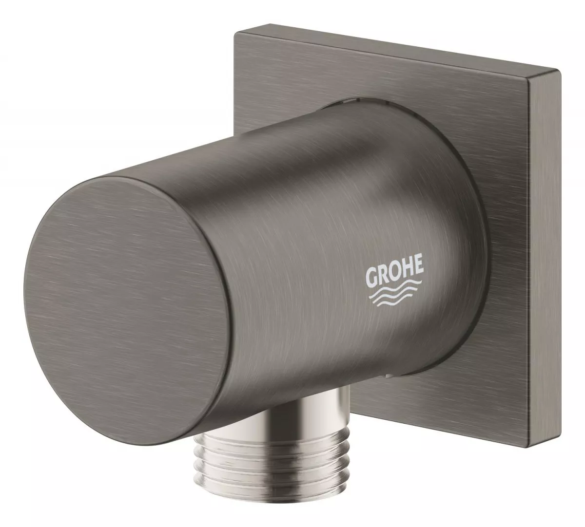 Cot iesire dus Grohe 27076AL0, Rainshower Cube, 1/2'' x 1/2'', mat, grafit