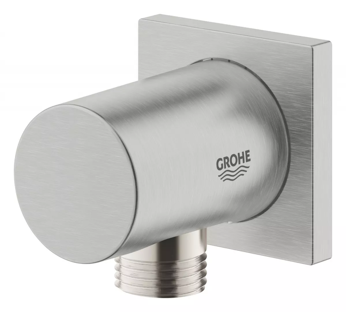 Cot iesire Grohe 27076DC0, Rainshower, 1/2'' x 1/2'', mat, otel satinat