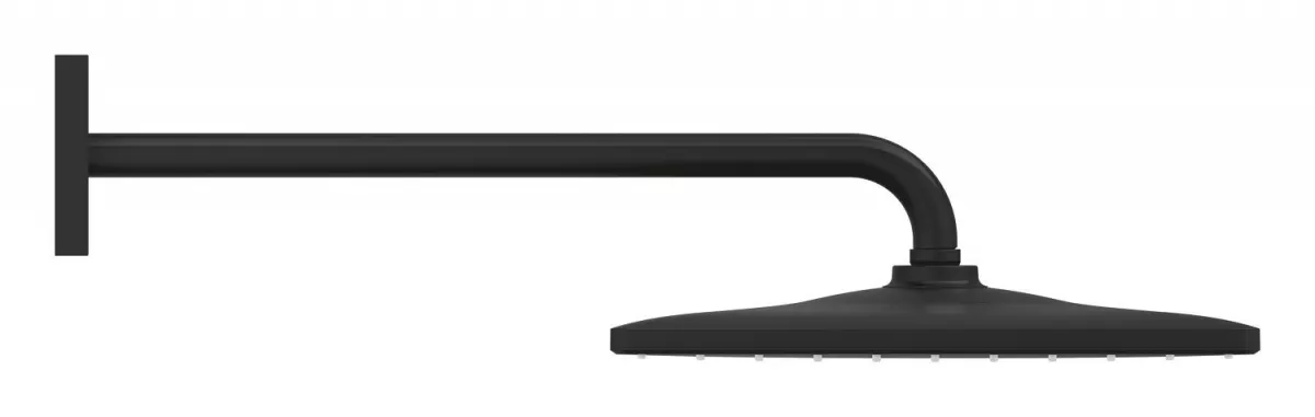 Dus fix Grohe 26564KF0, EuroCube, pe perete, 310 mm, 1 functie, mat, negru