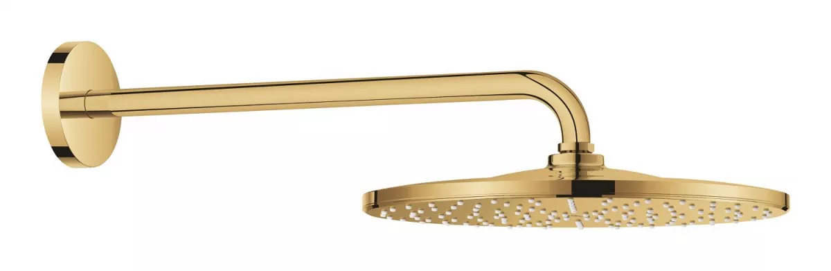 Dus fix Grohe 26558GL0, Rainshower 310, pe perete, 310 mm, 1 functie, lucios, auriu
