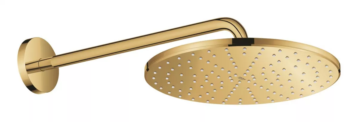 Dus fix Grohe 26558GL0, Rainshower 310, pe perete, 310 mm, 1 functie, lucios, auriu