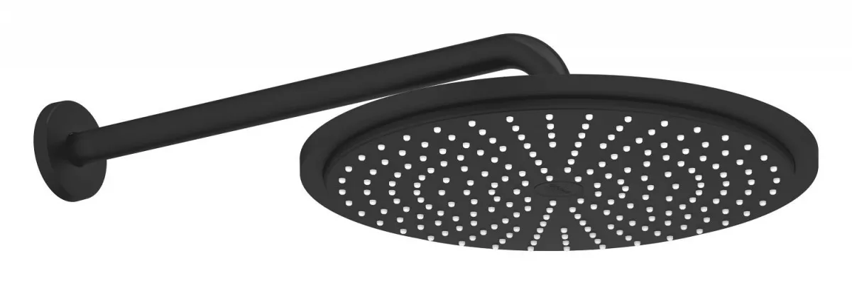 Dus fix Grohe 26066KF0, Rainshower 310, pe perete, 310 mm, 1 functie, mat, negru