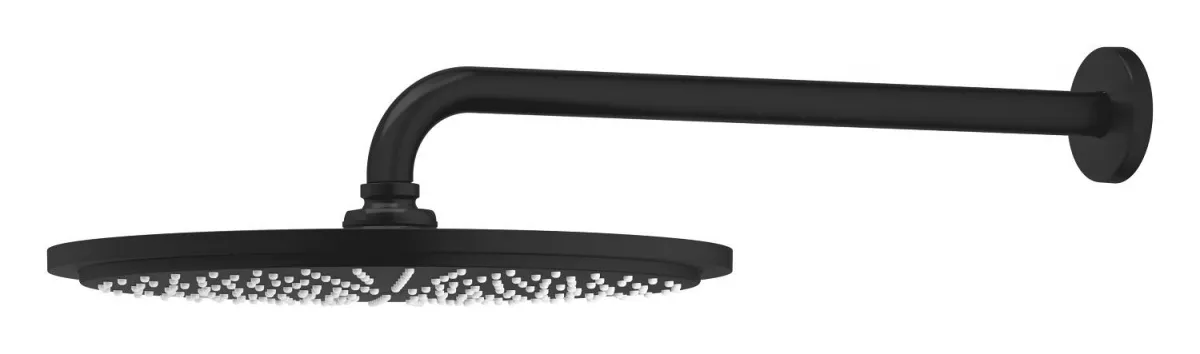 Dus fix Grohe 26066KF0, Rainshower 310, pe perete, 310 mm, 1 functie, mat, negru