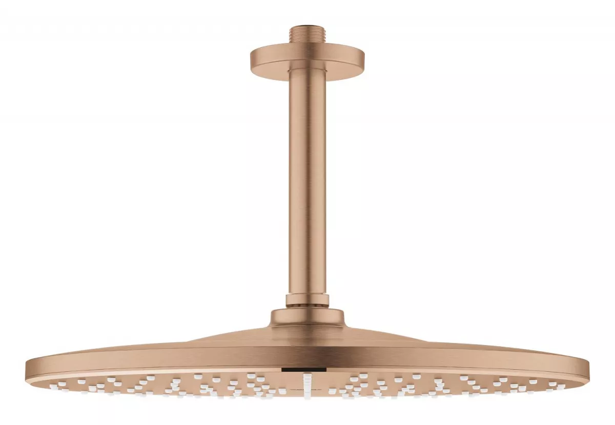 Dus fix Grohe 26560DL0, Rainshower 310, pe tavan, 310 mm, 1 functie, mat, cupru