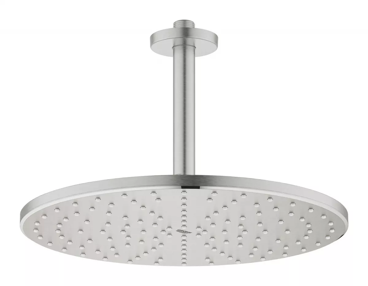 Dus fix Grohe 26560DC0, Rainshower 310, pe tavan, 310 mm, 1 functie, mat, otel satinat