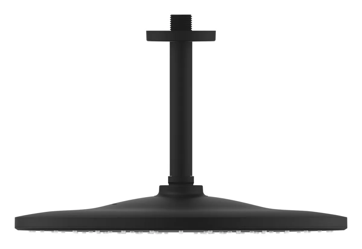 Dus fix Grohe 22122KF0, Rainshower Mono 310, 1/2'', montare pe tavan, 310 mm, 1 pulverizare, brat, anti-calcar, mat