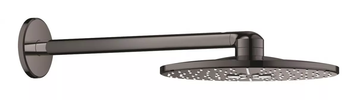 Dus fix Grohe 26475A00, SmartActive 310, 1/2'', pe perete, 310 mm, 2 functii, necesita valva, lucios, grafit
