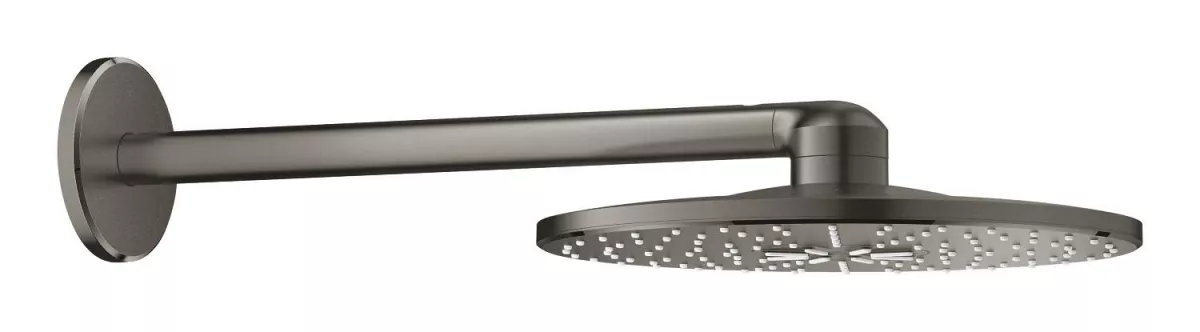 Dus fix Grohe 26475AL0, SmartActive 310, 1/2'', pe perete, 310 mm, 2 functii, necesita valva, mat, grafit