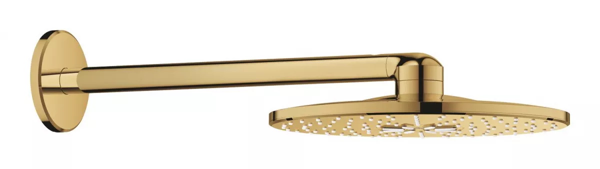 Dus fix Grohe 26475GL0, SmartActive 310, 1/2'', pe perete, 310 mm, 2 functii, necesita valva, lucios, auriu
