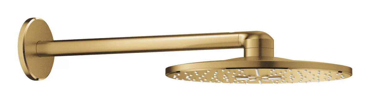 Dus fix Grohe 26475GN0, SmartActive 310, 1/2'', pe perete, 310 mm, 2 functii, necesita valva, mat, auriu