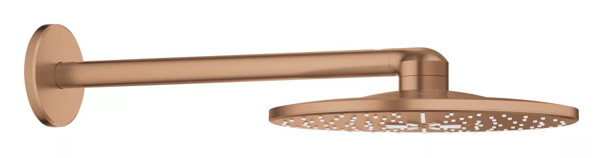 Dus fix Grohe 26475DL0, SmartActive 310, pe perete, 310 mm, 2 functii, necesita valva, mat, cupru